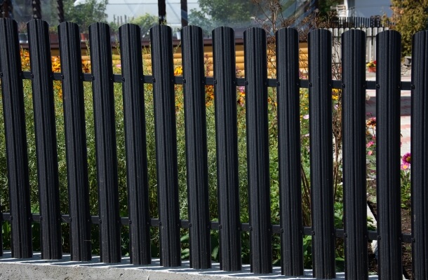 Residential Aluminum Fence in San Mateo, California